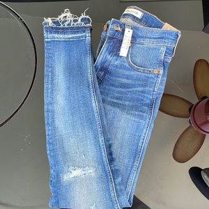 Madewell skinny jeans